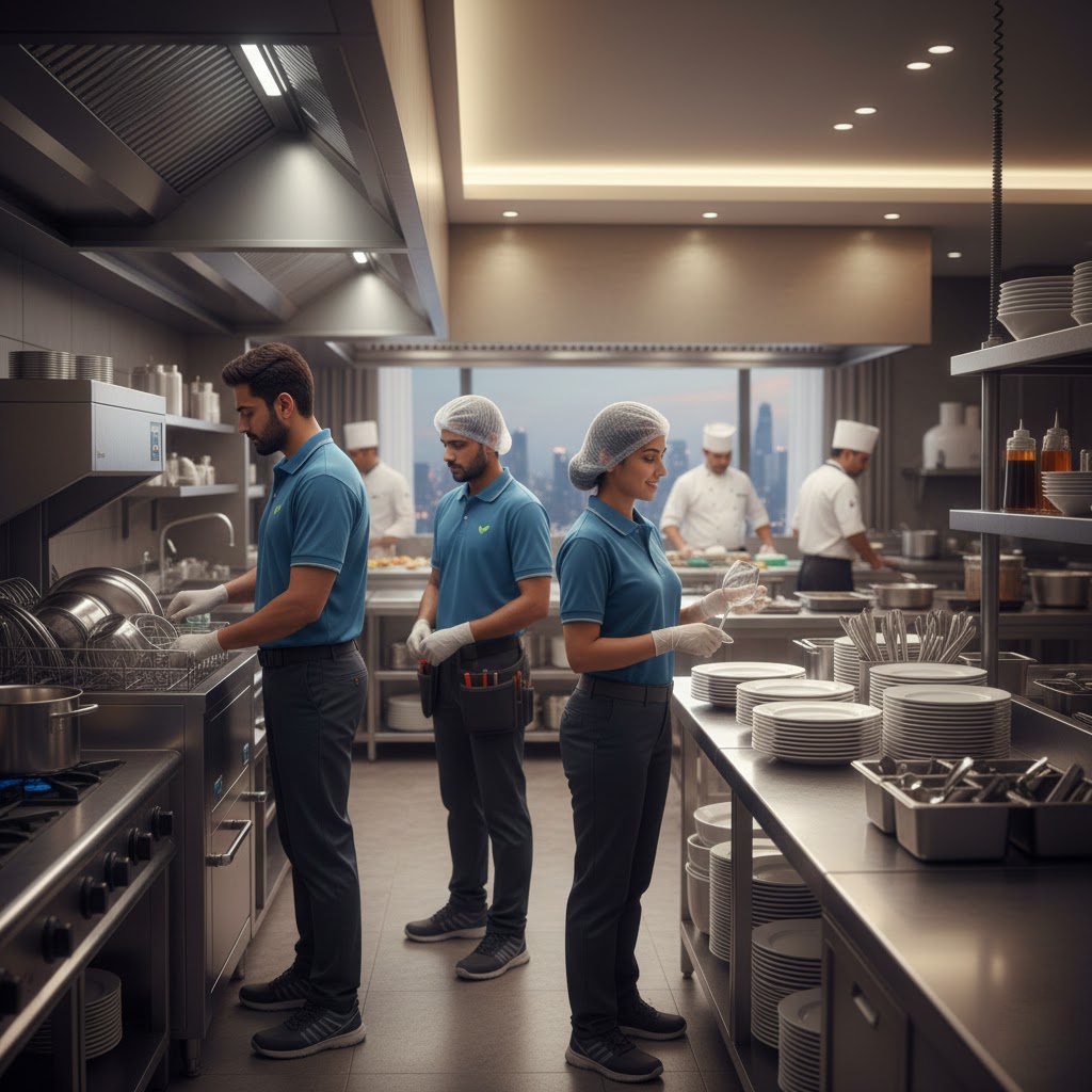 Kitchen Stewarding Services for Hotels & Restaurants in Whitefield